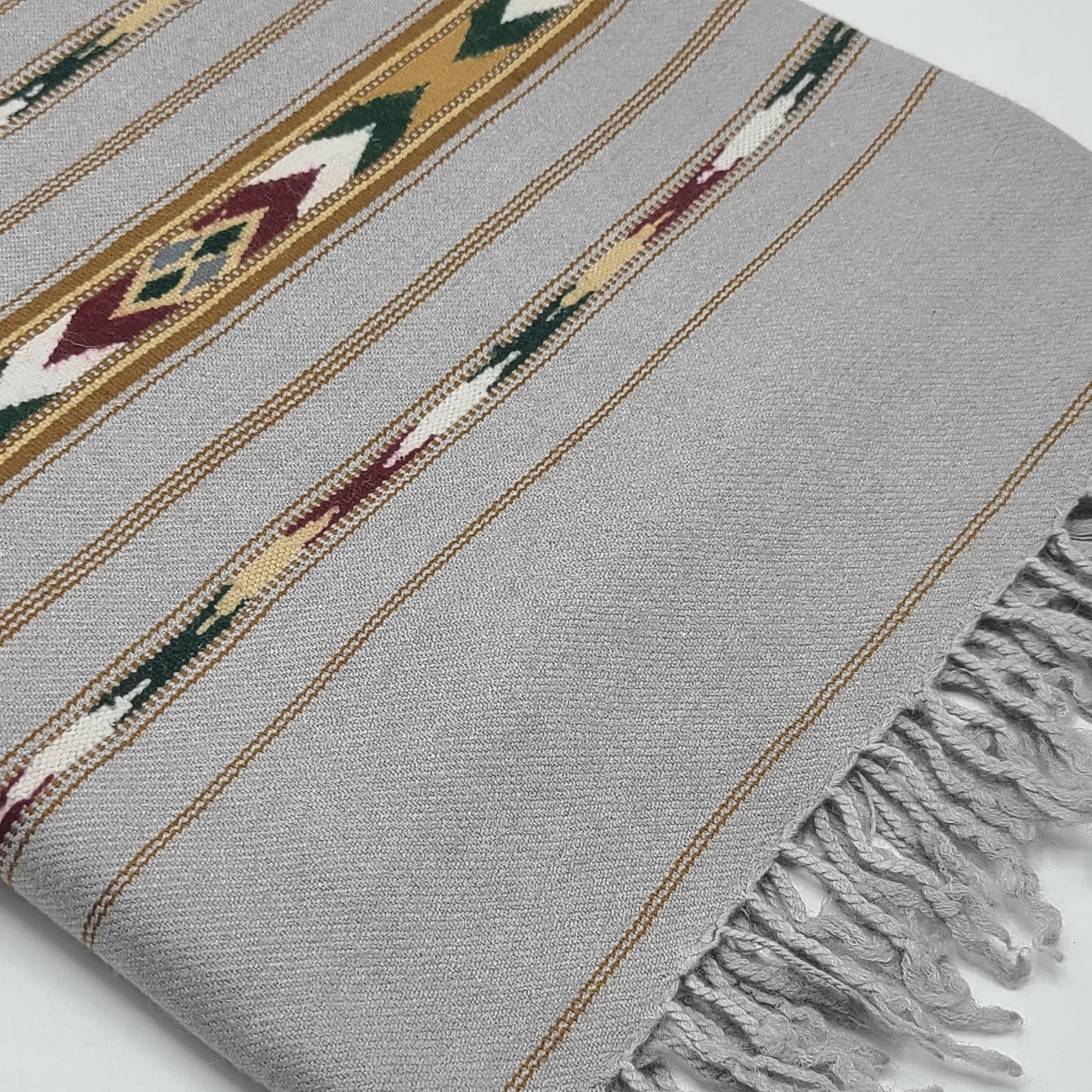 Fine Pashmina Multi Flower Border Handwork (72 Count)