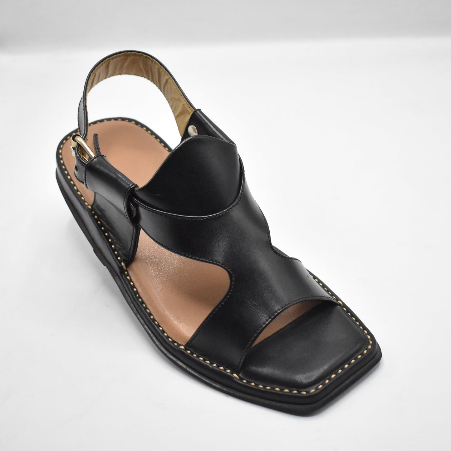 Black Panjedar Chappal